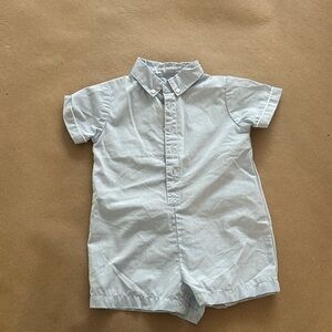 Classic Gray Kids Button Down Shirt